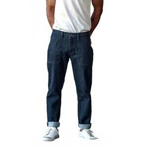 NEW WIESMADE scout jean denim military pant in ocean wash